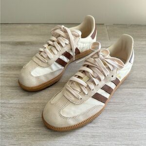 SOLD: Adidas Samba OG “Cream White/ Preloved Brown” sneakers UK 6.5/ US 8
